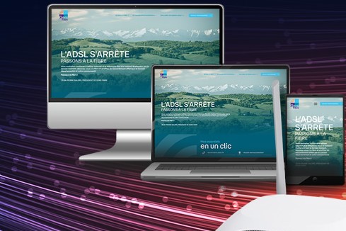 Le nouveau site internet de Gers Fibre.