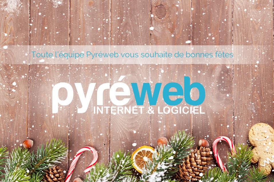 Toute notre équipe vous souhaite de joyeuses fêtes de fin d'année !