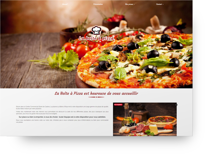 creation site pizzeria