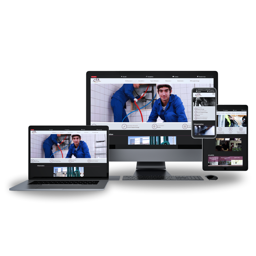 creation site centre formation pro