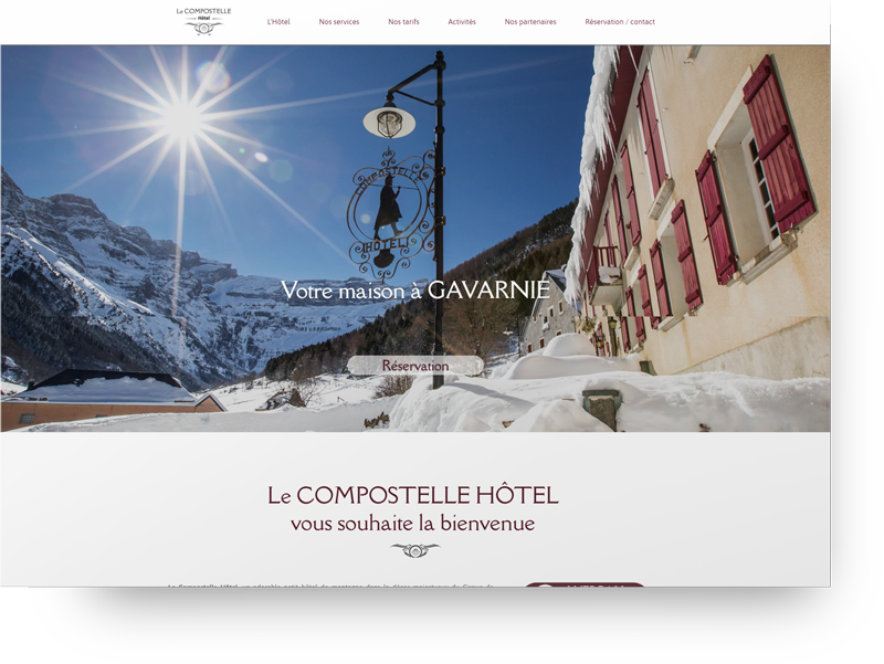 creation site hotel pyrenees
