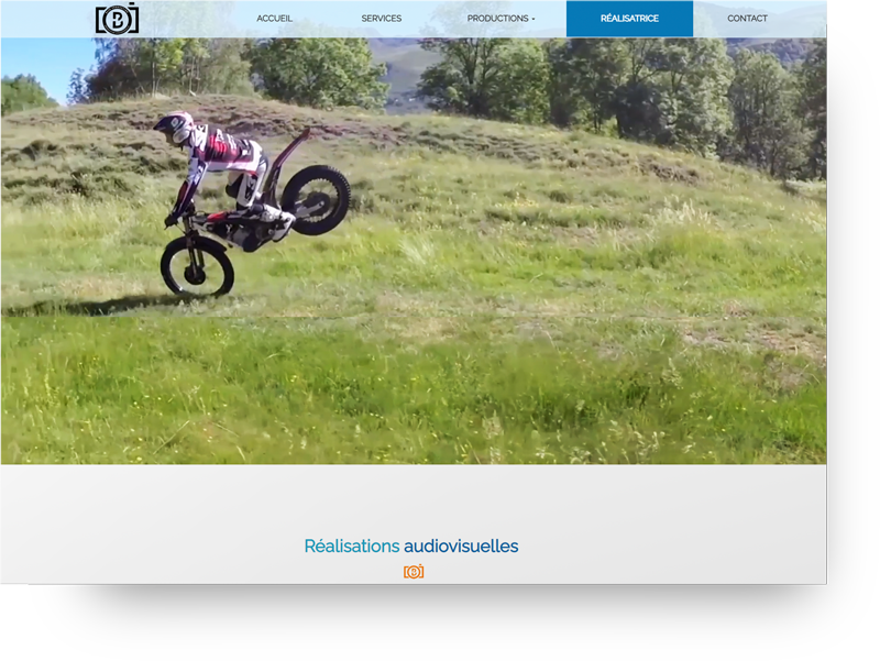 creation site societe productions audiovisuelles
