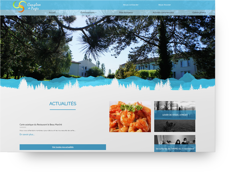 creation site complexe