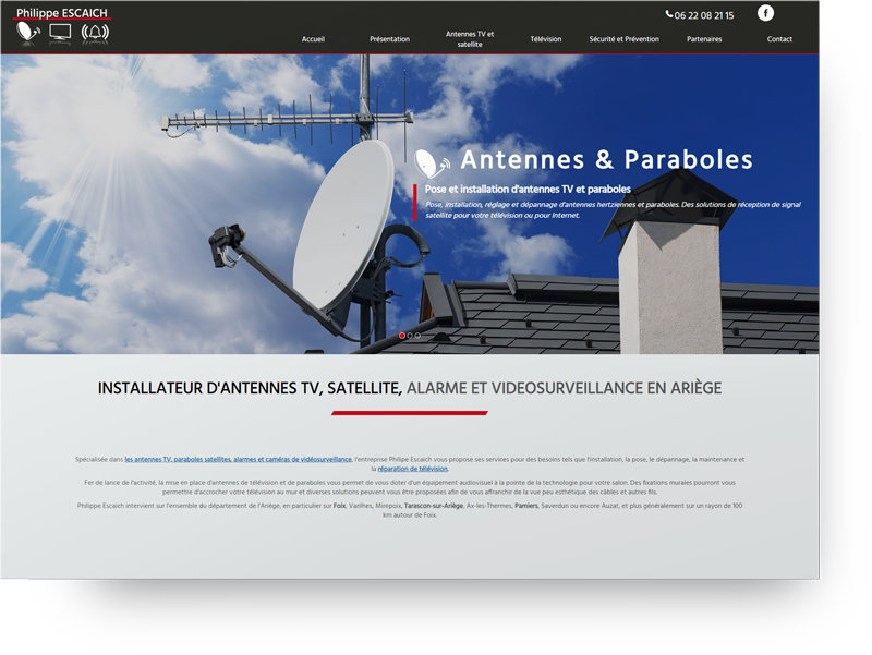 creation site installateur foix
