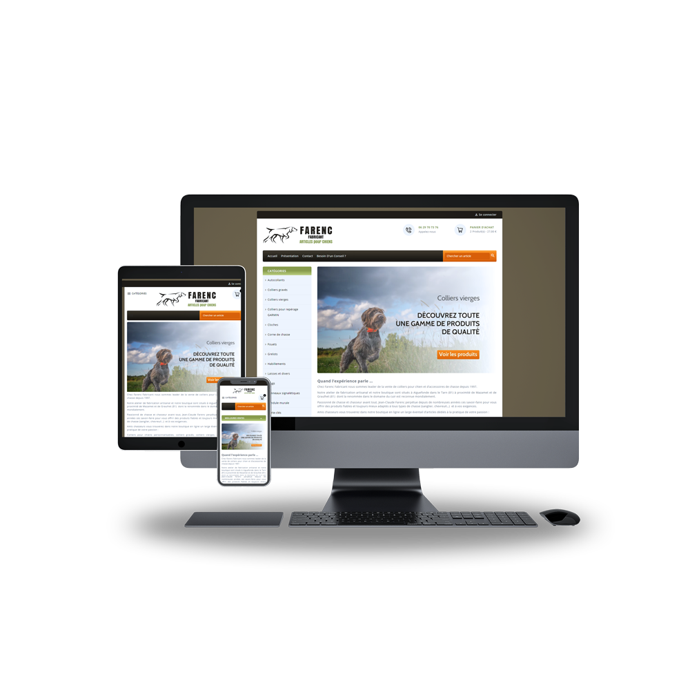 creation boutique chasse