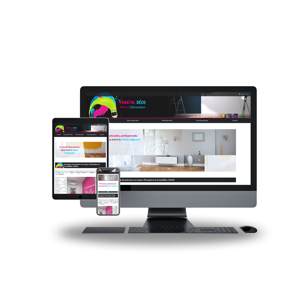 creation site peintre decorateur