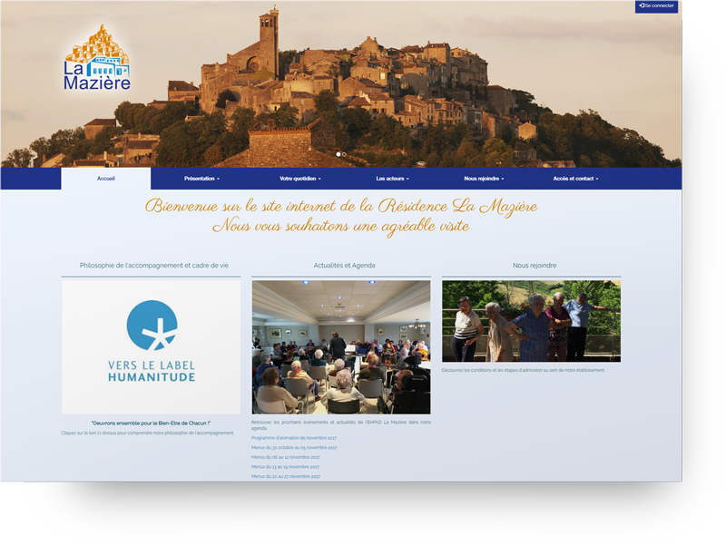 creation site ehpad tarn