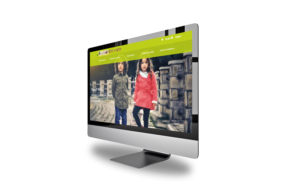 creation site magasin enfants