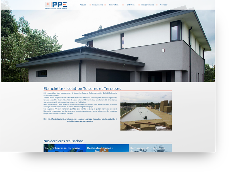 creation site societe batiment toulouse