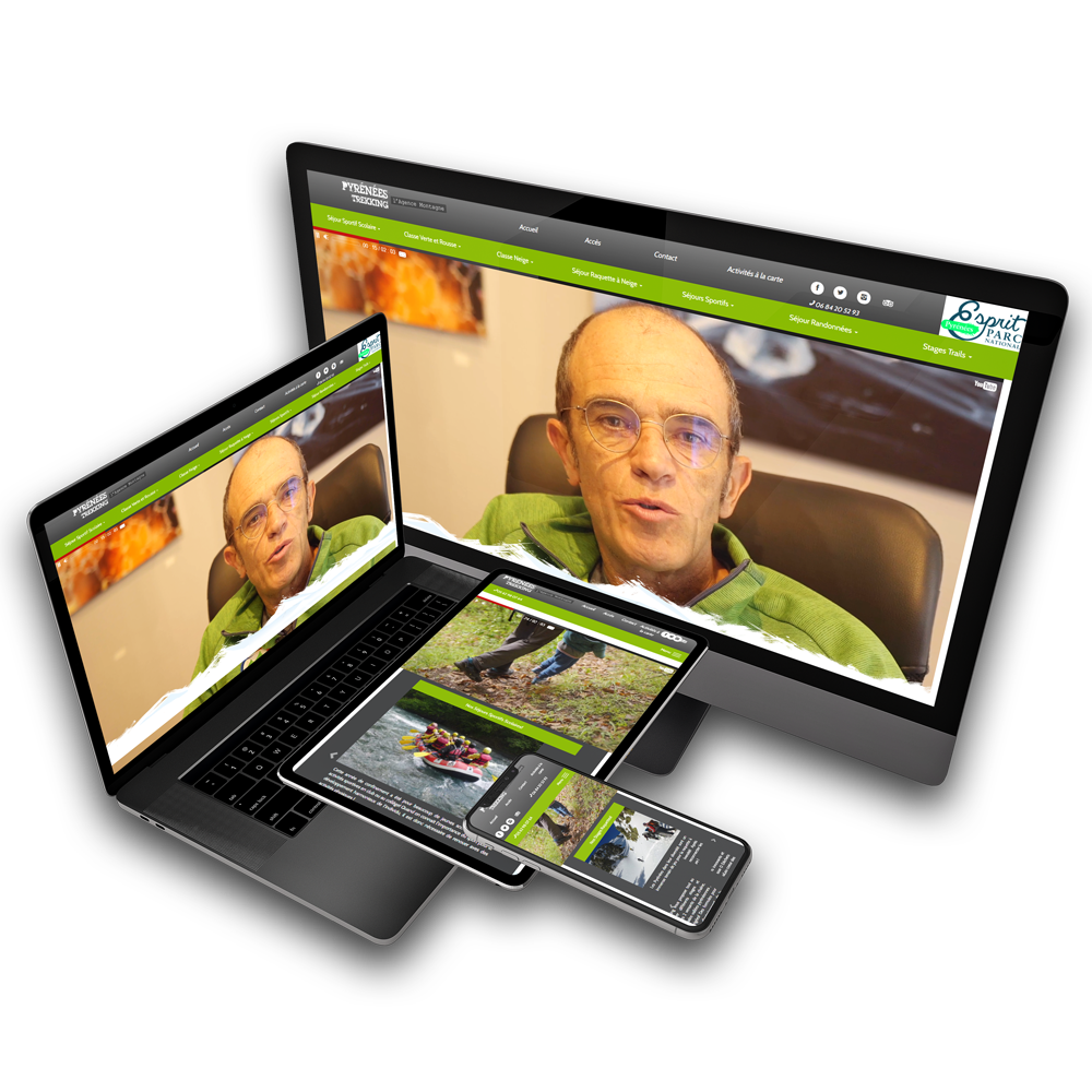 creation site sejours trekking Pyrenees